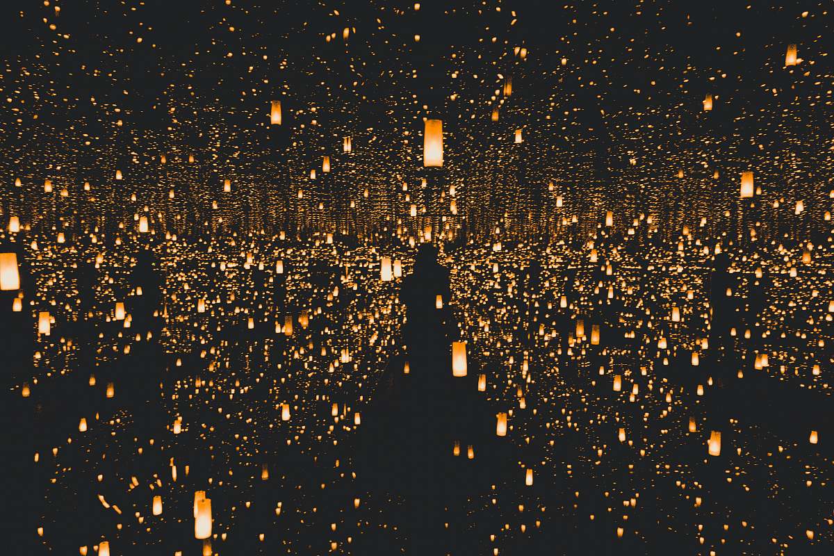 computer backgrounds lighted lantern lot backgrounds